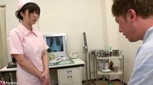 Big Boobs Japanese Nurse seduce to Creampie Fuck by Patient in uncensored JAV Porn