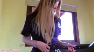 Hot Cop gets a Creampie